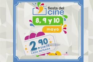 Comienza la nueva edición de «La Fiesta del Cine», que se celebrará los días lunes 8, martes 9 y miércoles 10 de mayo