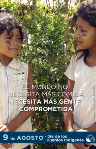 Manos Unidas junto a los #indígenas por su derecho a la tierra y el respeto a su identidad