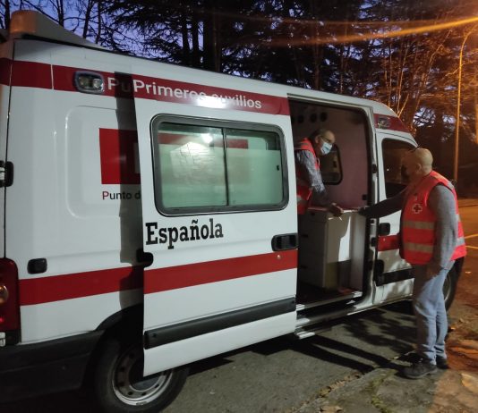 Ambulancia de Cruz Roja