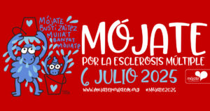 Miles de personas se mojarán en toda España en apoyo a quienes viven con Esclerosis Múltiple