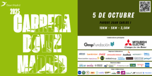 Corre por la inclusión con Down Madrid en la 15ª edición de su carrera solidaria