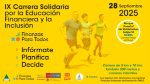 ASNEF y Fundación ONCE organizan la IX Carrera Solidaria por la Educación Financiera y la Inclusión